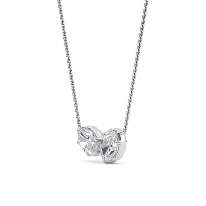 White Gold / 1.42ct Lab Grown Diamond Pendant