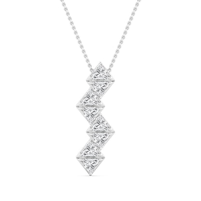 White Gold / 2.22ct Lab Grown Diamond Pendant