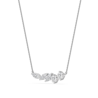 White Gold / 1.09ct Lab Grown Diamond Pendant