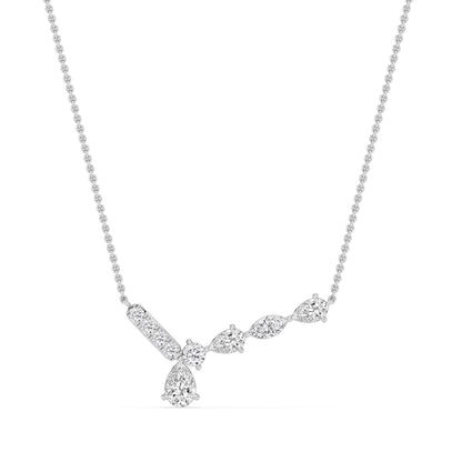 White Gold / 1.11ct Lab Grown Diamond Pendant