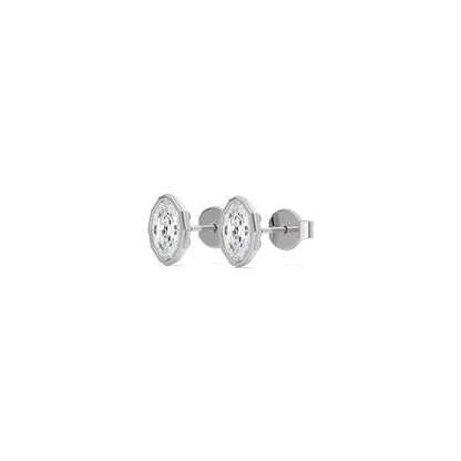 White Gold / 1.41ct Lab Grown Diamond Earrings