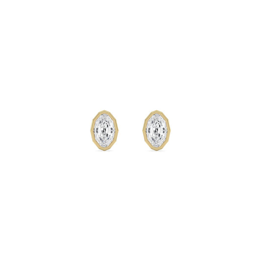 Yellow Gold / 1.41ct Lab Grown Diamond Earrings