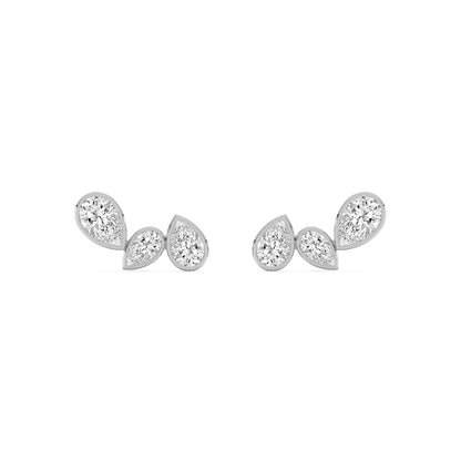 White Gold / 2.29ct Lab Grown Diamond Earrings