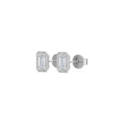 White Gold / 2.02ct Lab Grown Diamond Earrings