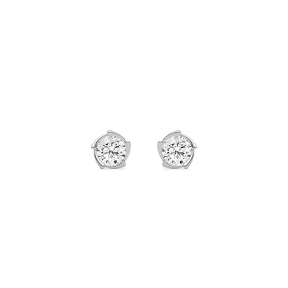 White Gold / 1.57ct Lab Grown Diamond Earrings