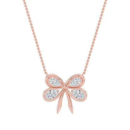 Rose Gold / 1.15ct Lab Grown Diamond Pendant