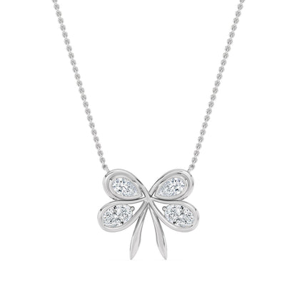 White Gold / 1.15ct Lab Grown Diamond Pendant
