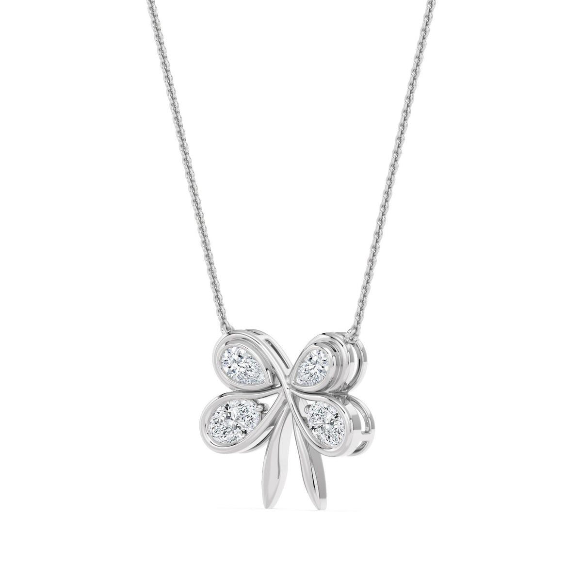 White Gold / 1.15ct Lab Grown Diamond Pendant