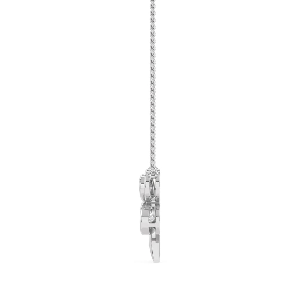White Gold / 1.15ct Lab Grown Diamond Pendant