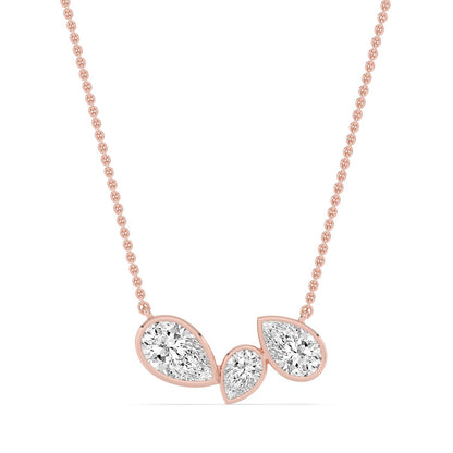 Rose Gold / 2.07ct Lab Grown Diamond Pendant