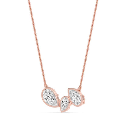 Rose Gold / 2.07ct Lab Grown Diamond Pendant
