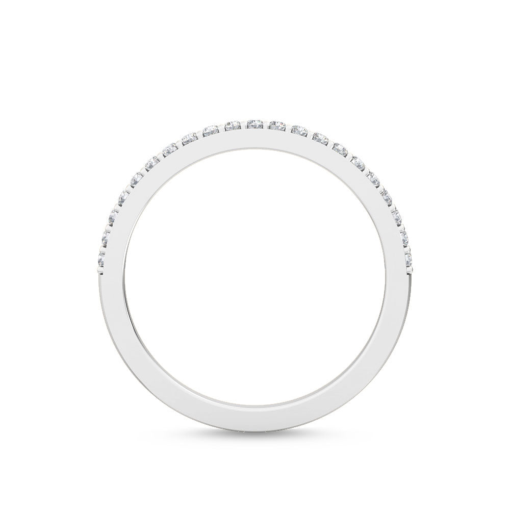 White Gold / Vera Prong Wedding Band