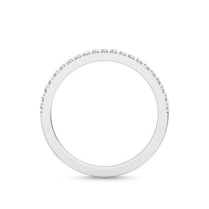 White Gold / Vera Prong Wedding Band