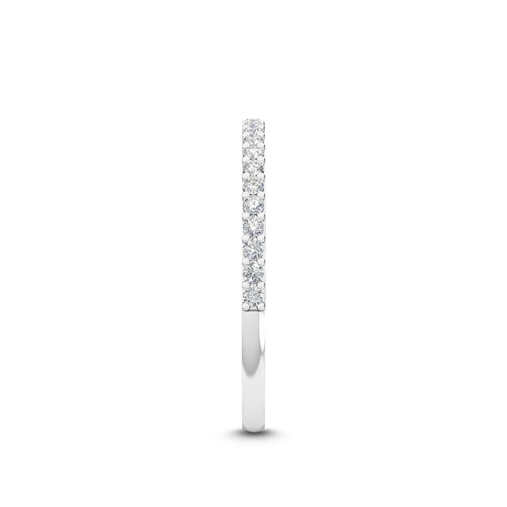 White Gold / Vera Prong Wedding Band