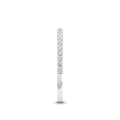 White Gold / Vera Prong Wedding Band