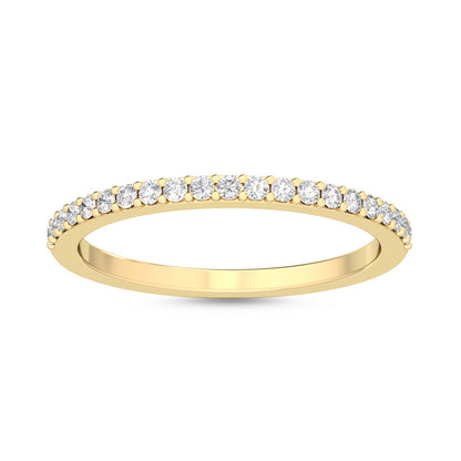 Yellow Gold / Vera Prong Wedding Band