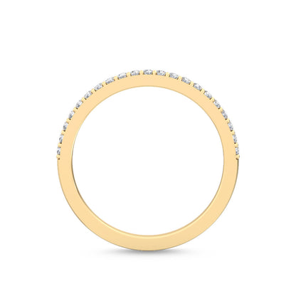 Yellow Gold / Vera Prong Wedding Band
