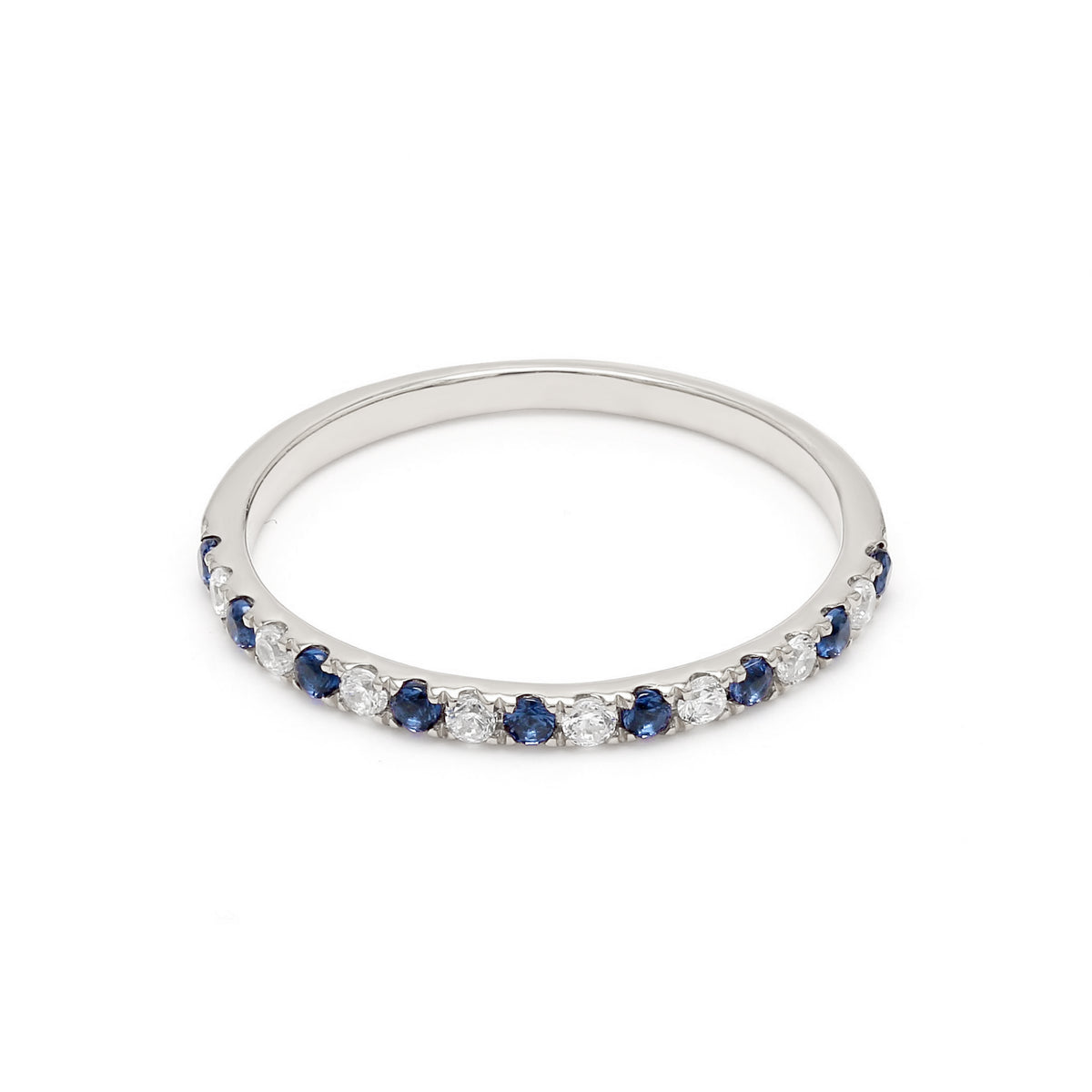 White Gold / Camille Diamond Wedding Band