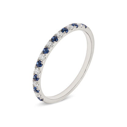 White Gold / Camille Diamond Wedding Band