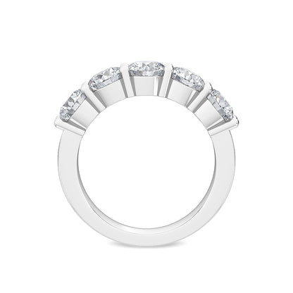 White Gold / Vivienne Prong Wedding Band