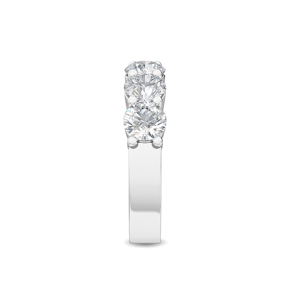 White Gold / Vivienne Prong Wedding Band