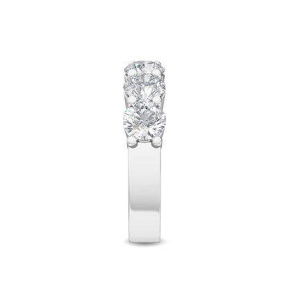White Gold / Vivienne Prong Wedding Band