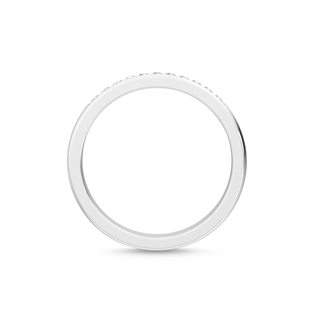 White Gold / Nalani Channel Wedding Band