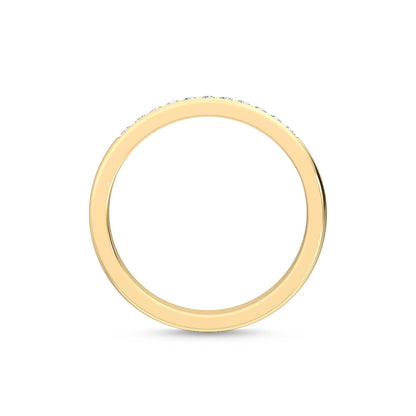 Yellow Gold / Nalani Channel Wedding Band
