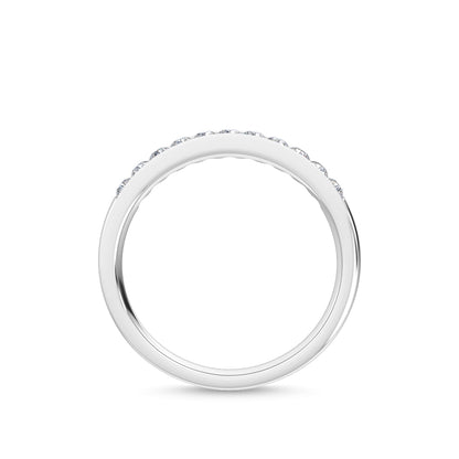 White Gold / Shanaya Channel Wedding Band