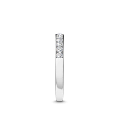 White Gold / Shanaya Channel Wedding Band