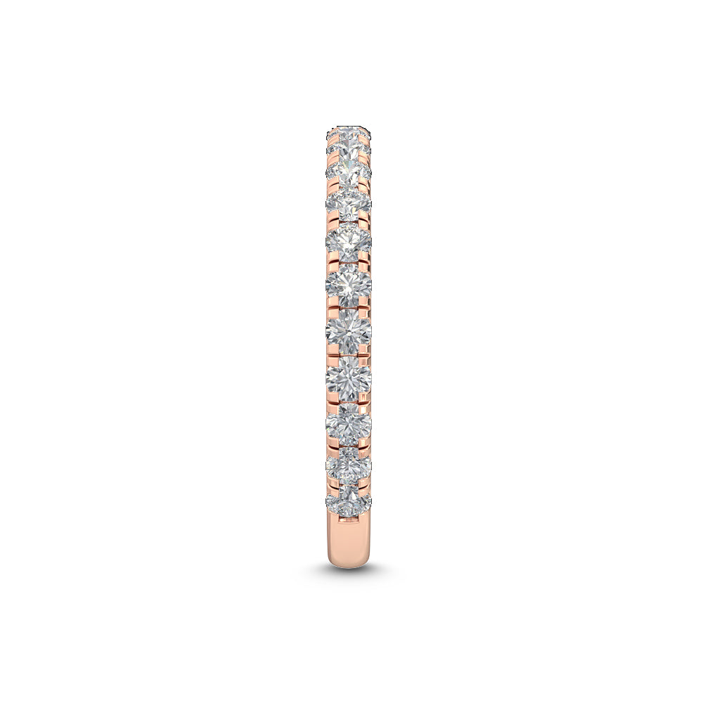 Rose Gold / Phoebe Prong Wedding Band
