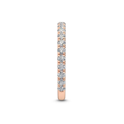 Rose Gold / Phoebe Prong Wedding Band