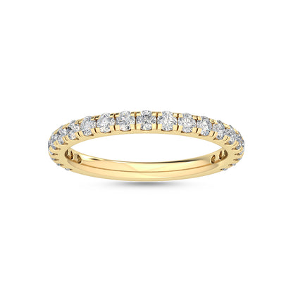 Yellow Gold / Phoebe Prong Wedding Band