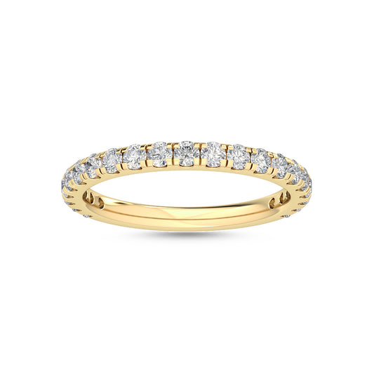 Yellow Gold / Phoebe Prong Wedding Band