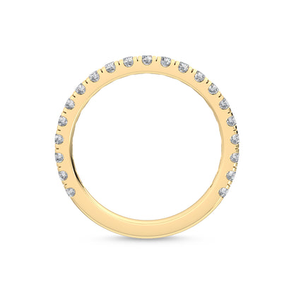 Yellow Gold / Phoebe Prong Wedding Band