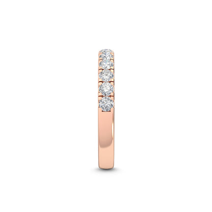 Rose Gold / Chiara Prong Wedding Band