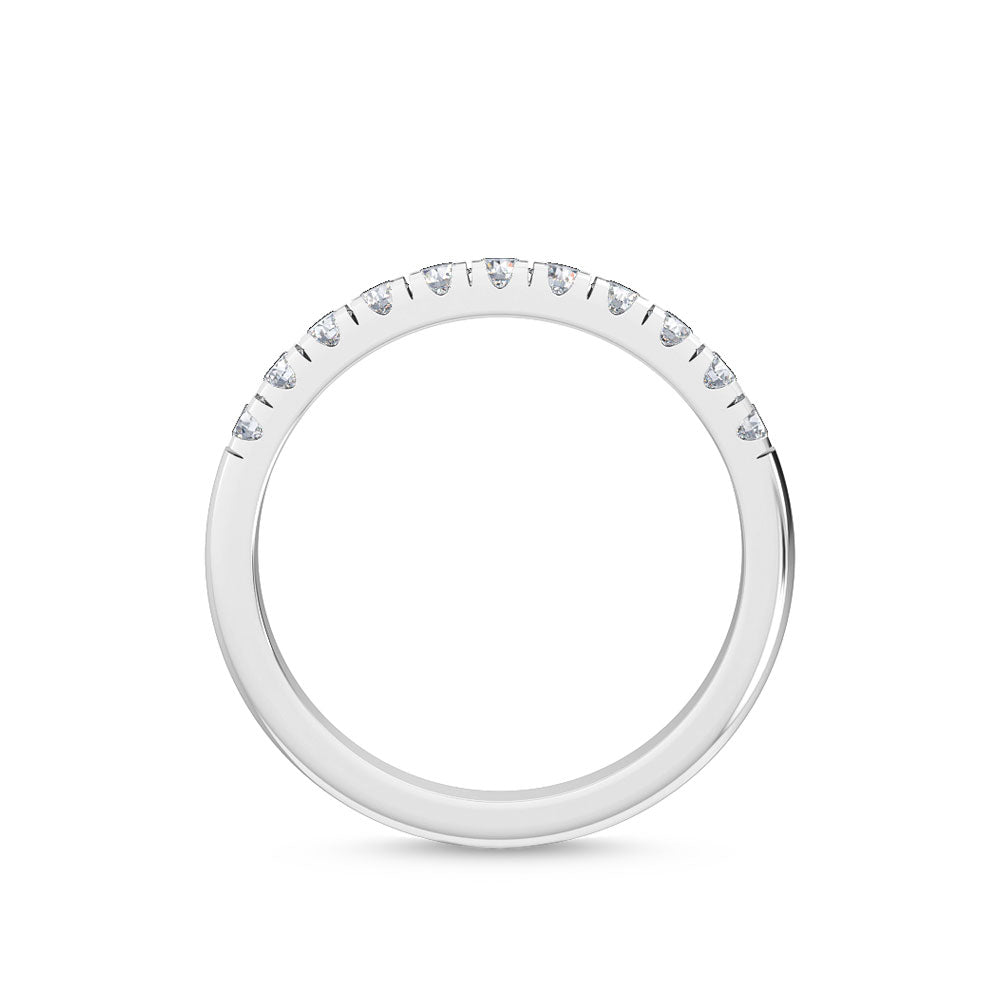 White Gold / Chiara Prong Wedding Band