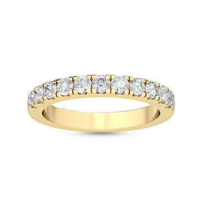 Yellow Gold / Chiara Prong Wedding Band