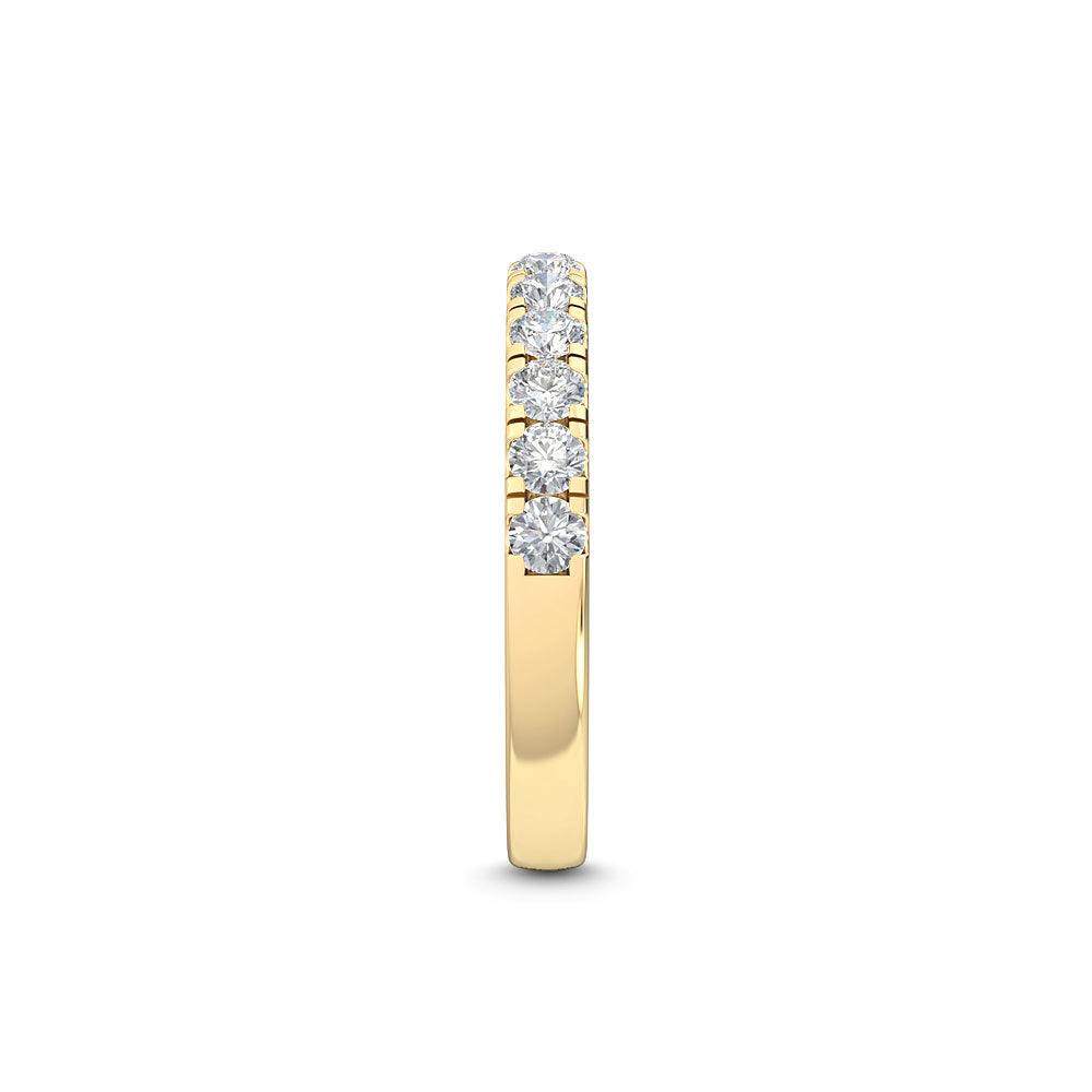 Yellow Gold / Chiara Prong Wedding Band