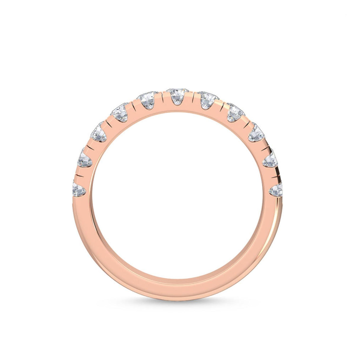 Rose Gold / Sienna Diamond Wedding Band