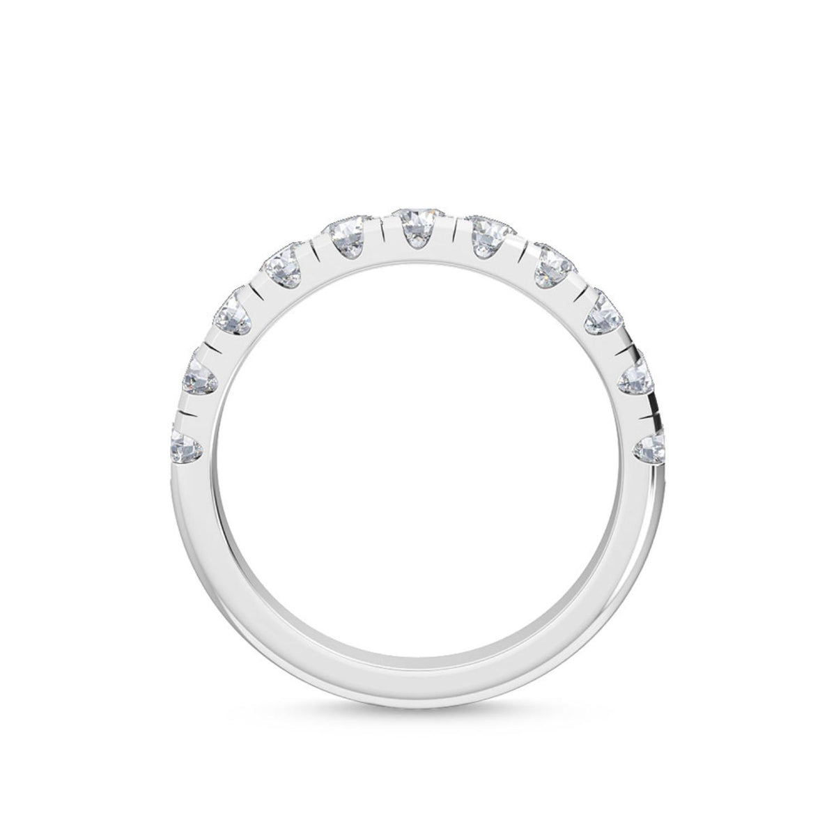 White Gold / Sienna Diamond Wedding Band
