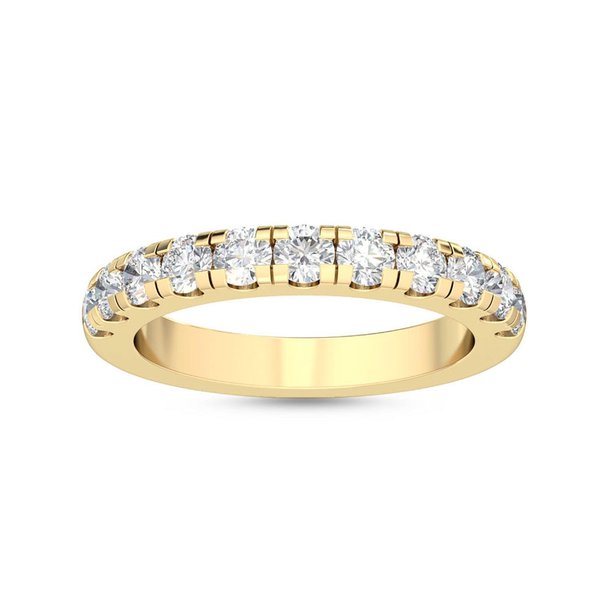 Yellow Gold / Sienna Diamond Wedding Band