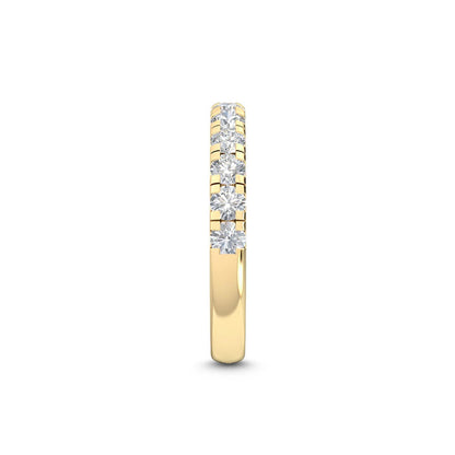 Yellow Gold / Sienna Diamond Wedding Band