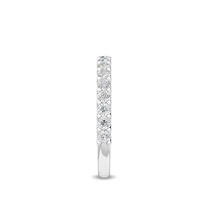 White Gold / Genevieve Prong Wedding Band