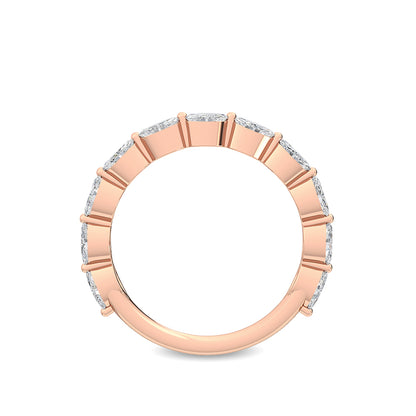 Rose Gold / Adeena Diamond Wedding Band