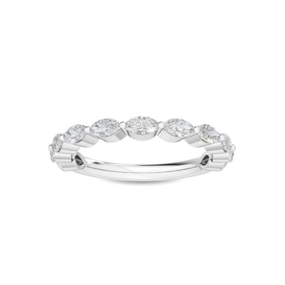 White Gold / Adeena Diamond Wedding Band