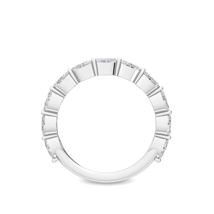 White Gold / Adeena Diamond Wedding Band
