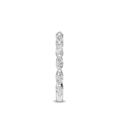 White Gold / Adeena Diamond Wedding Band