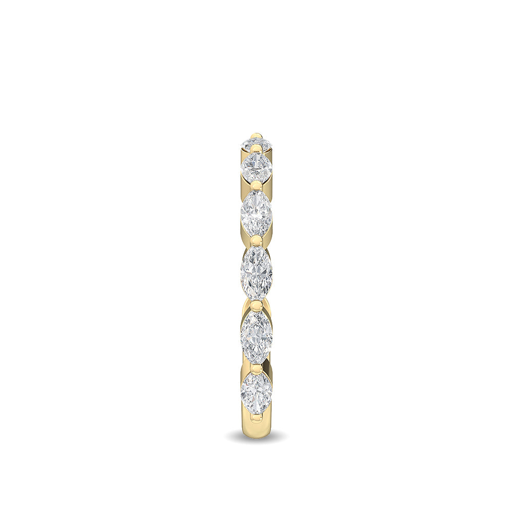 Yellow Gold / Adeena Diamond Wedding Band