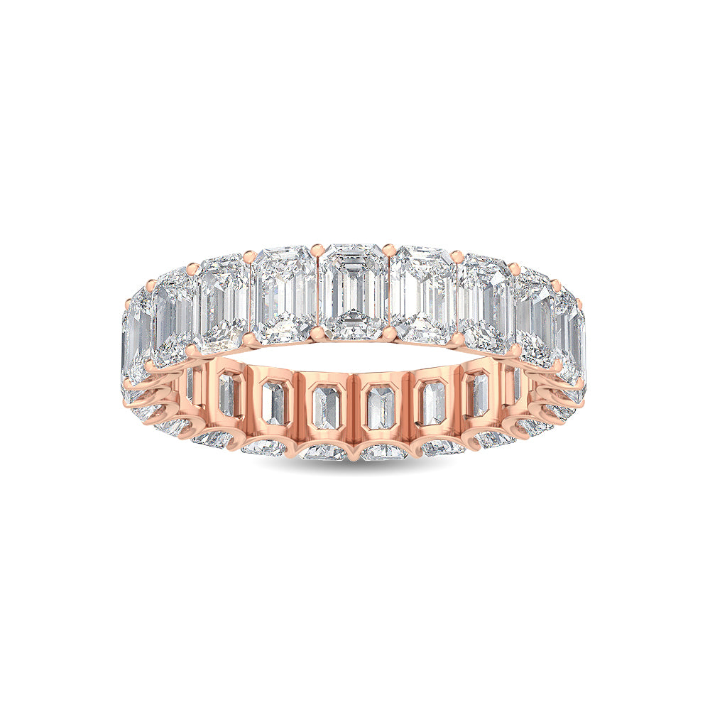 Rose Gold / Cecily Eternity Wedding Band